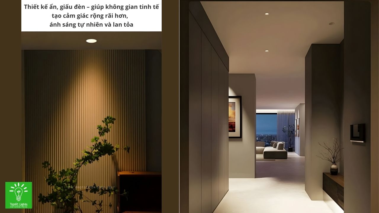 Đèn Rọi "Chuẩn" Kiến Trúc - đèn âm trần spotlight cao cấp